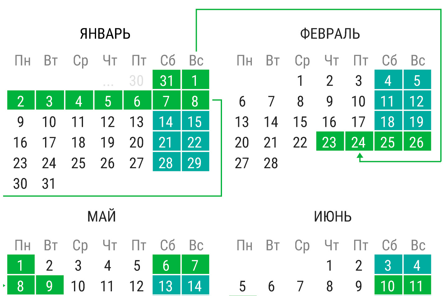 Зеленоград, новости: Календарь праздников на 2023 год